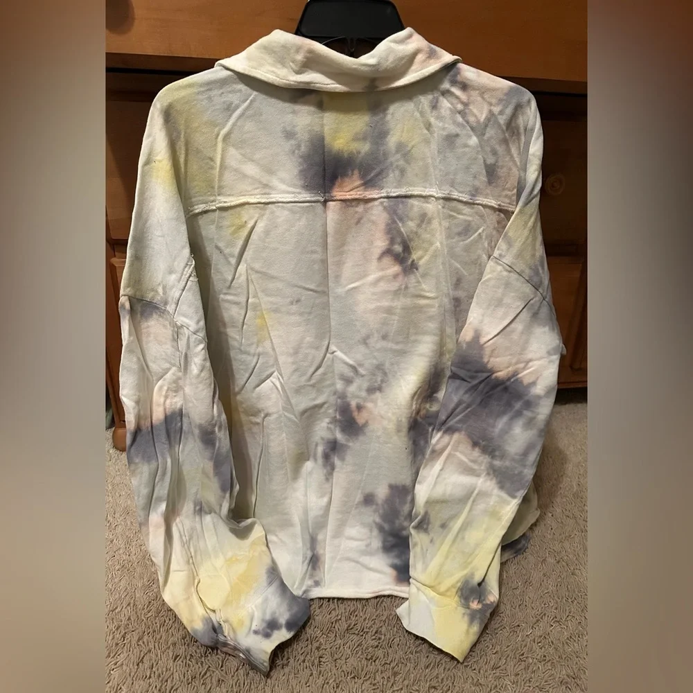 EASEL TIE DYE SHACKET - Picture 2 of 4